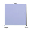 Clear Self-Adhesive Sticky Notes Pack of 50