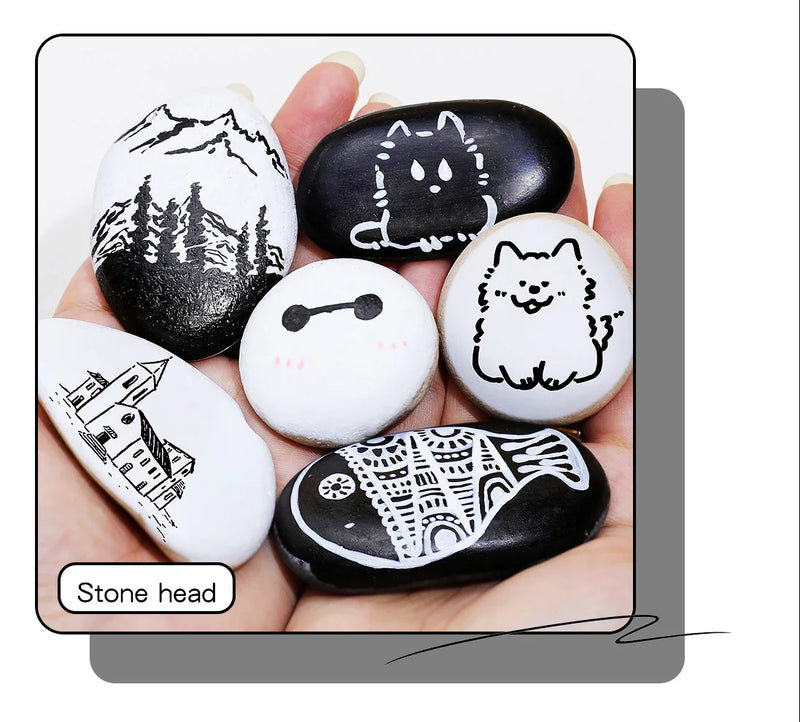 White Acrylic Paint Marker Pens