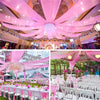 Sheer Chiffon Ceiling Drapes for Weddings & Events