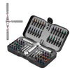Magnetic Ratchet Screwdriver Set with Detachable T-Handle