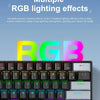 Compact 61-Key Mechanical Gaming Keyboard with RGB Backlighting