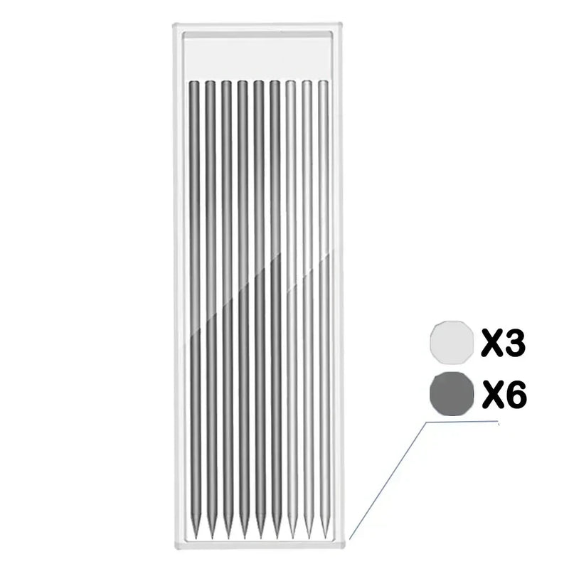 Mechanical Carpenter Pencil with Built-in Sharpener