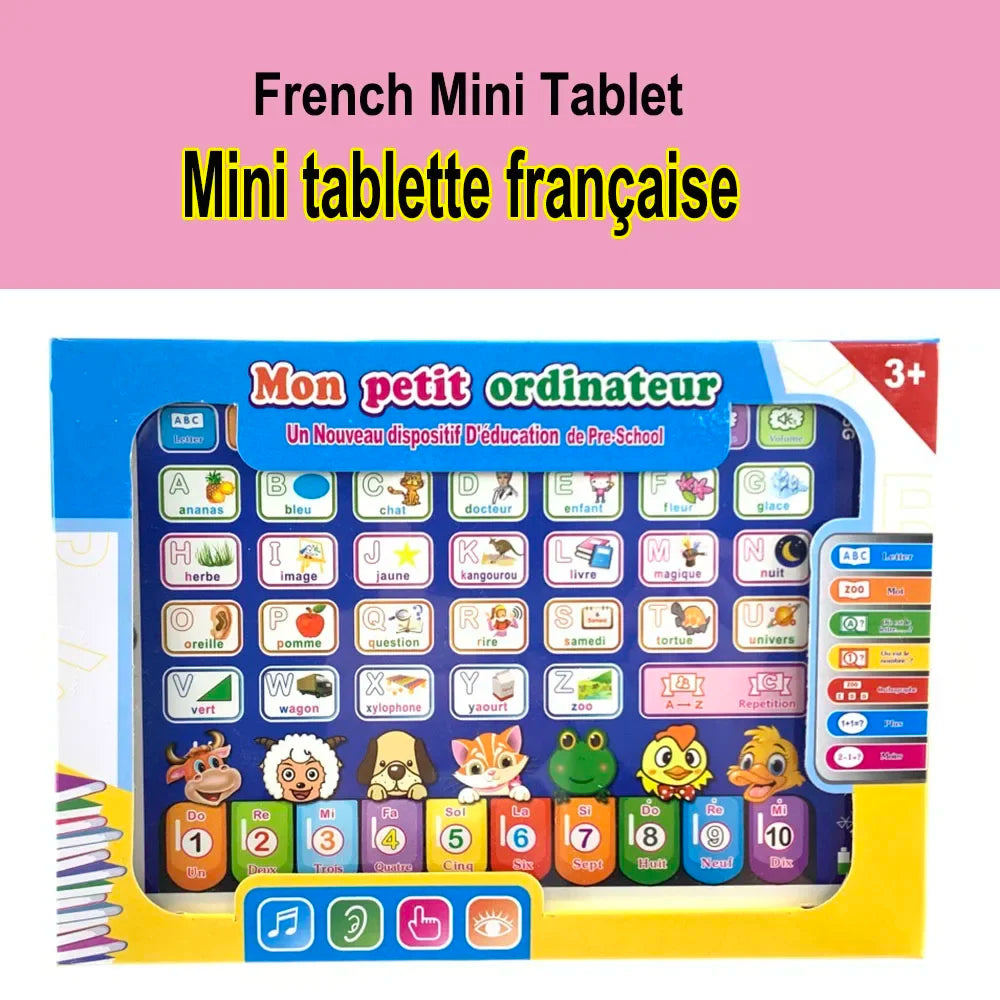 Interactive Learning Tablet for Kids – Bilingual Educational Toy