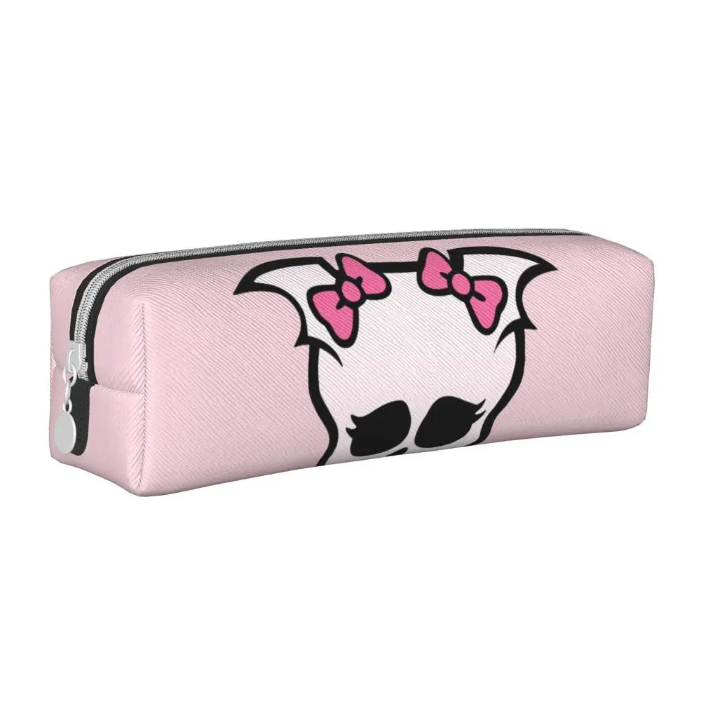 Monster High Pink Pattern Pencil Case