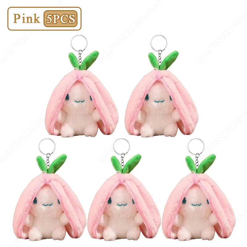 Reversible Easter Bunny & Carrot Plush Toy