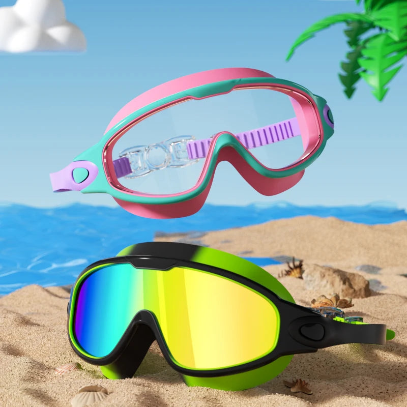 Gafas de Natación Infantiles Antivaho HD