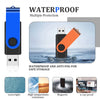 A waterproof and anti-fog portable USB drive with multiple protection features including watertight, high temperature resista