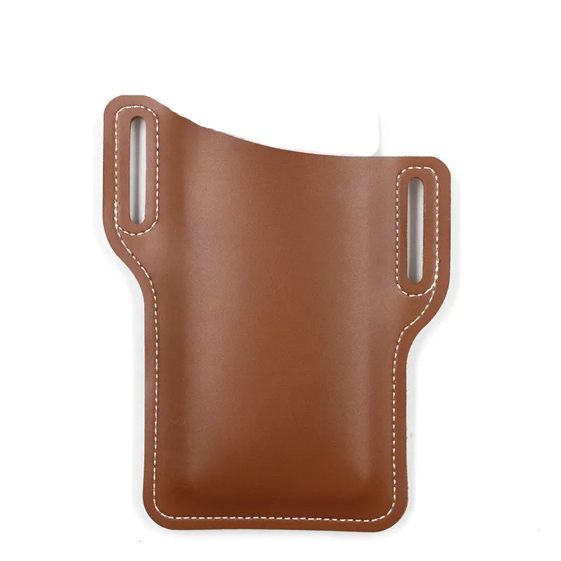 PU Leather Belt Clip Phone Holster for Travel and Outdoor Use