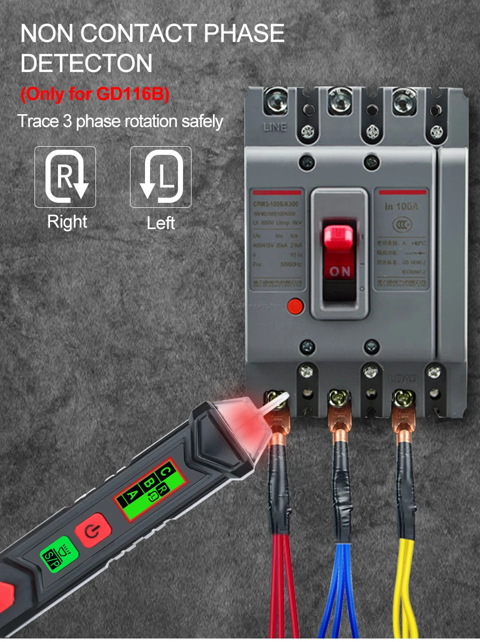 Non-Contact Voltage Tester Pen (12–1000V AC)