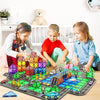 Magnetic Tiles Road Building Set for Kids