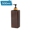 500ml Refillable Pump Bottles for Shampoo, Lotion & Body Wash