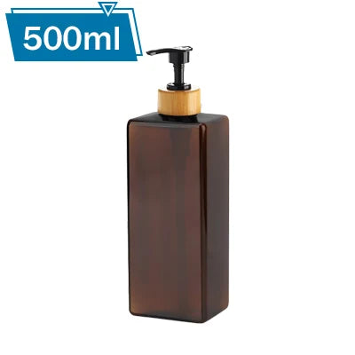500ml Refillable Pump Bottles for Shampoo, Lotion & Body Wash