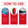 Car Windshield Oil Film Remover & Glass Cleaning Brush