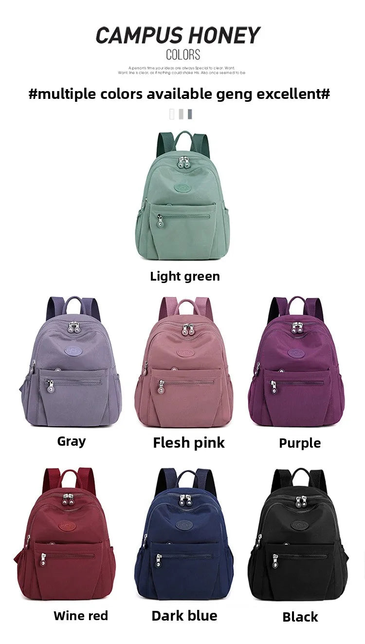 Durable Nylon Backpack for Daily Use