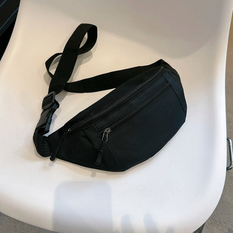 Verstellbare Nylon-Crossbody-Hüfttasche