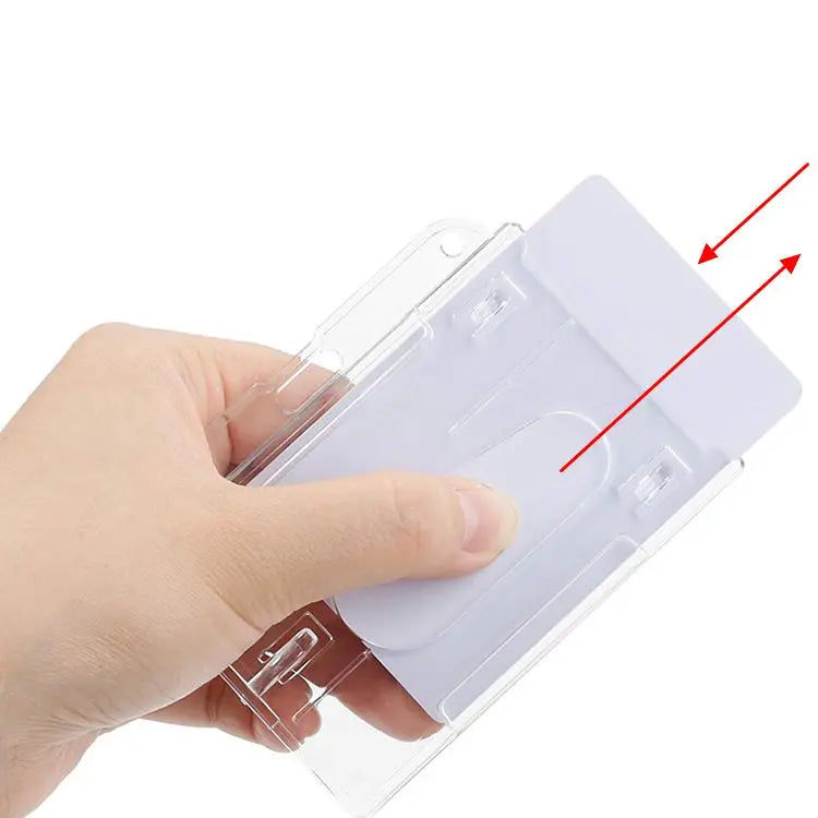 Slim ID Badge Holder with Lanyard