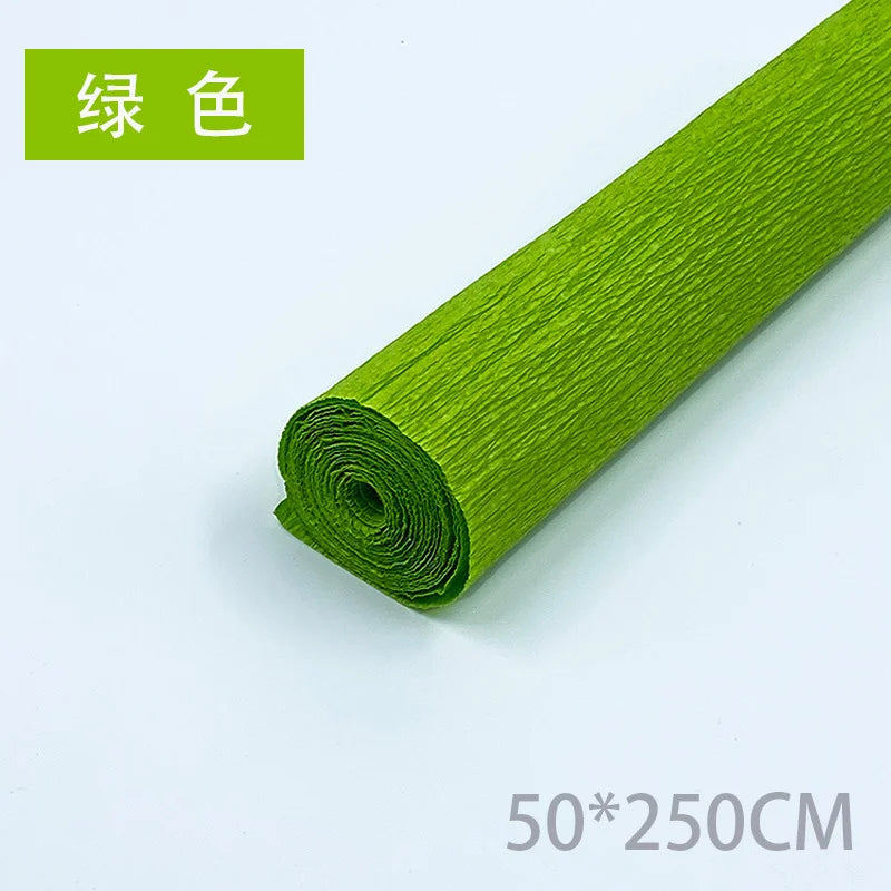 Handmade Crepe Paper Roll for DIY Paper Flowers