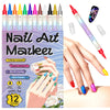3D Nail Art Pens Set with Dual Tips