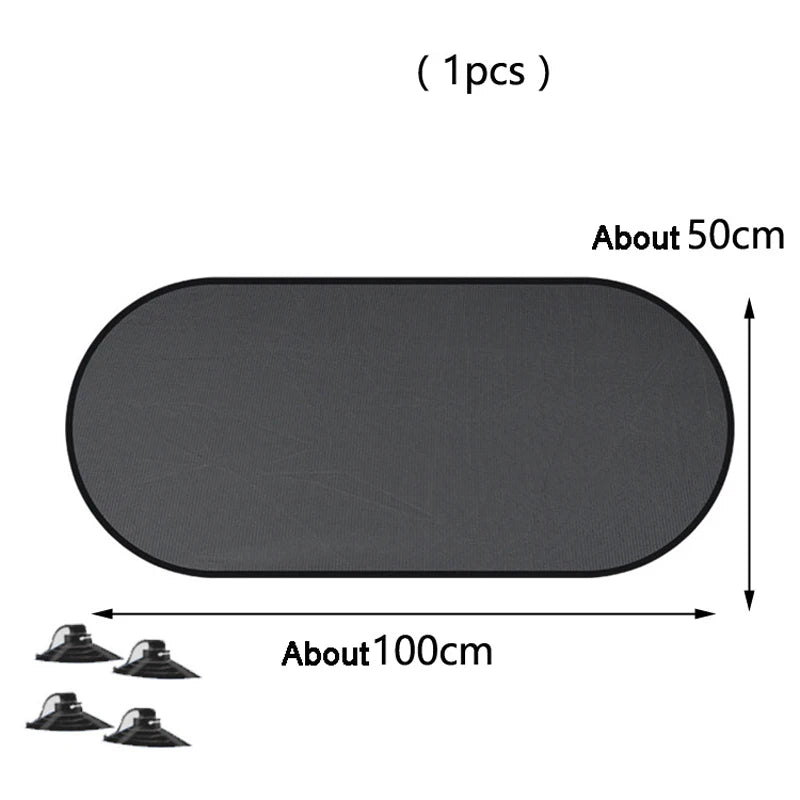 Universal Car Windshield Sun Shade with Reflective Cover