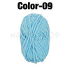 Soft Velvet Chenille Yarn for Knitting and Crochet – 2 Rolls