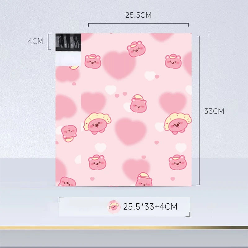 Floral Waterproof Self-Seal Mailing Bags