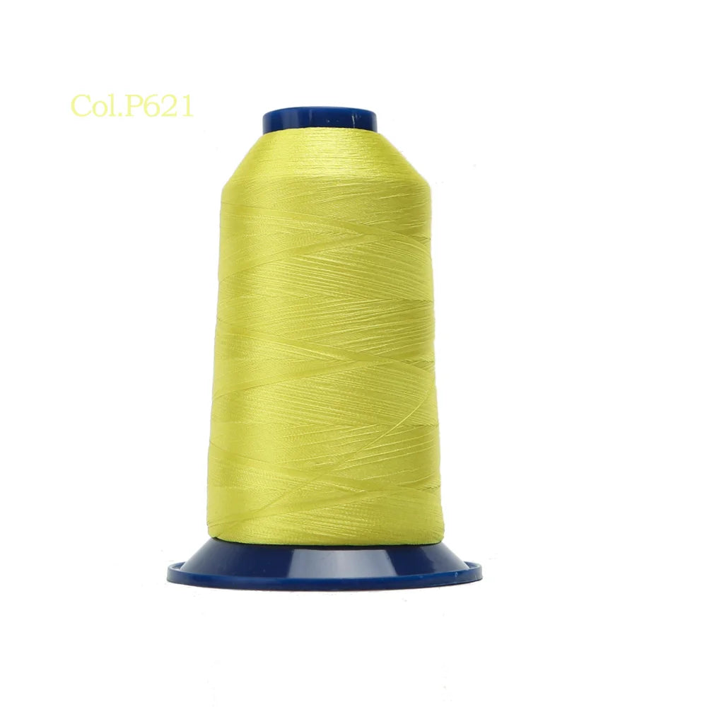 High-Tenacity Polyester Embroidery Thread (120D/2, 40wt) for Home & Industrial Machines