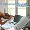 A4 Music Score Folder with 40 Pages | Durable PP Sheet Organizer for Musicians
