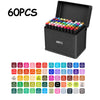 Professional Dual-Tip Art Markers Set for Drawing & Illustration