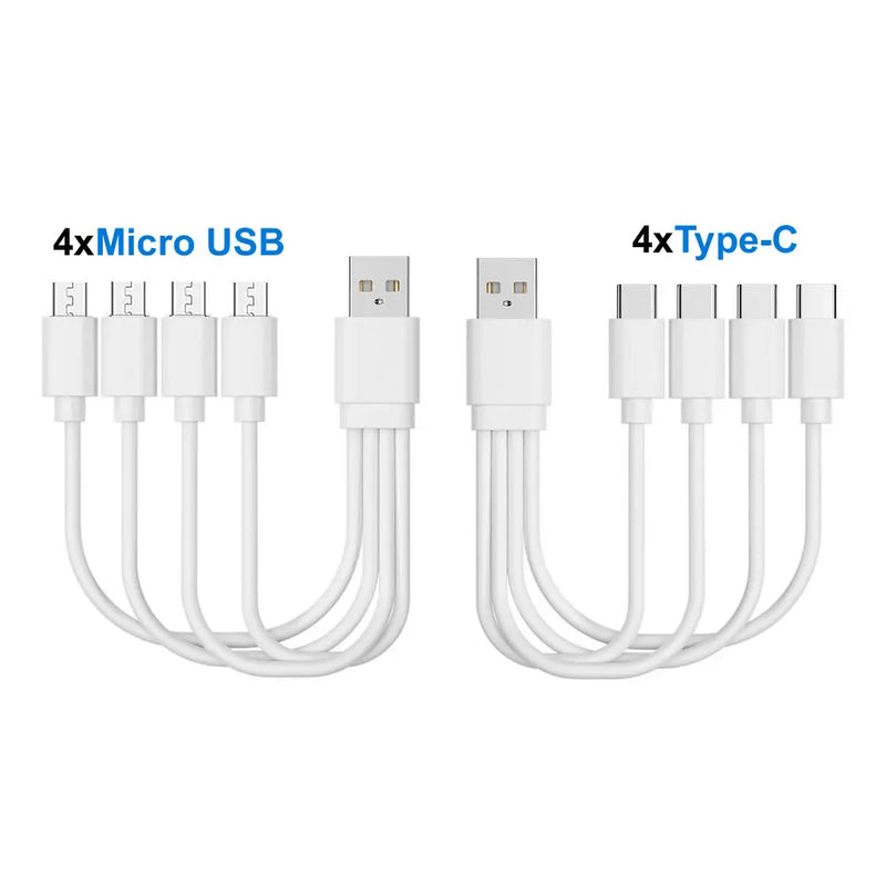 4-in-1 Multi-Charging Cable (20cm)