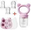 BPA-Free Silicone Baby Food Feeder and Popsicle Mold Set