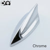 Chrome 5D Shark Fin Car Antenna for FM/AM signal reception