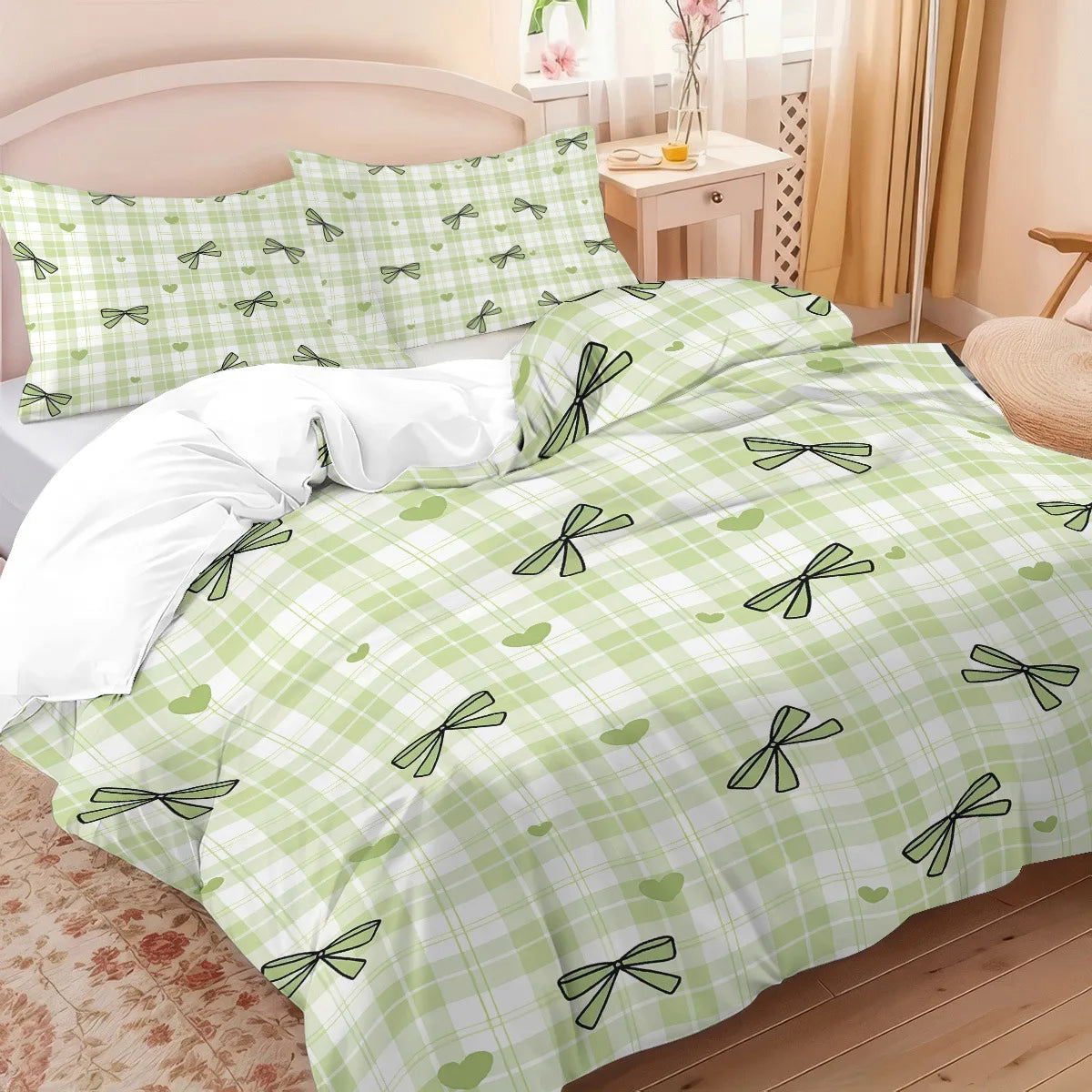 Kawaii Duvet Cover Set with Matching Pillowcases