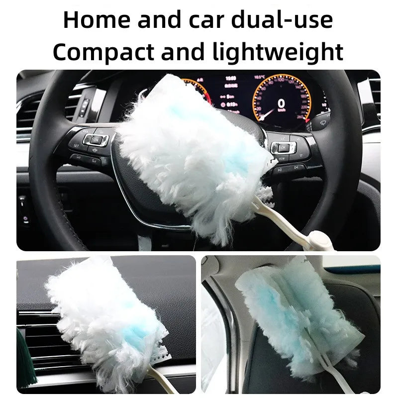 Electrostatic Duster with Replaceable Refill Heads