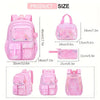 Sweet Cute 3-Piece School Backpack Set for Girls