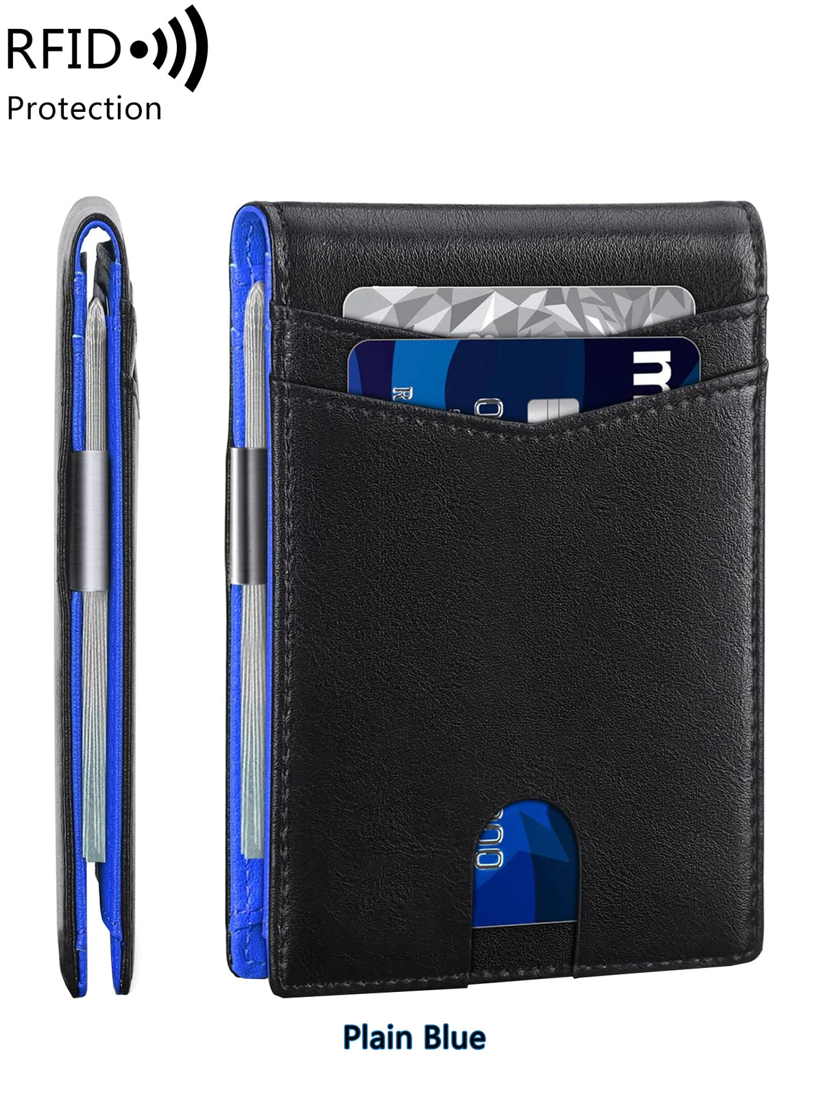 Slim RFID-Blocking Front Pocket Wallet