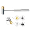 21-Piece Gunsmith Punch and Hammer Set with Bench Block