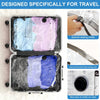 Reusable Vacuum Storage Bags for Travel and Wardrobe Organization