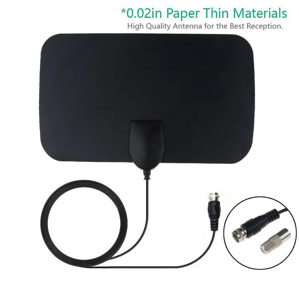 4K HD Indoor TV Antenna with Signal Booster
