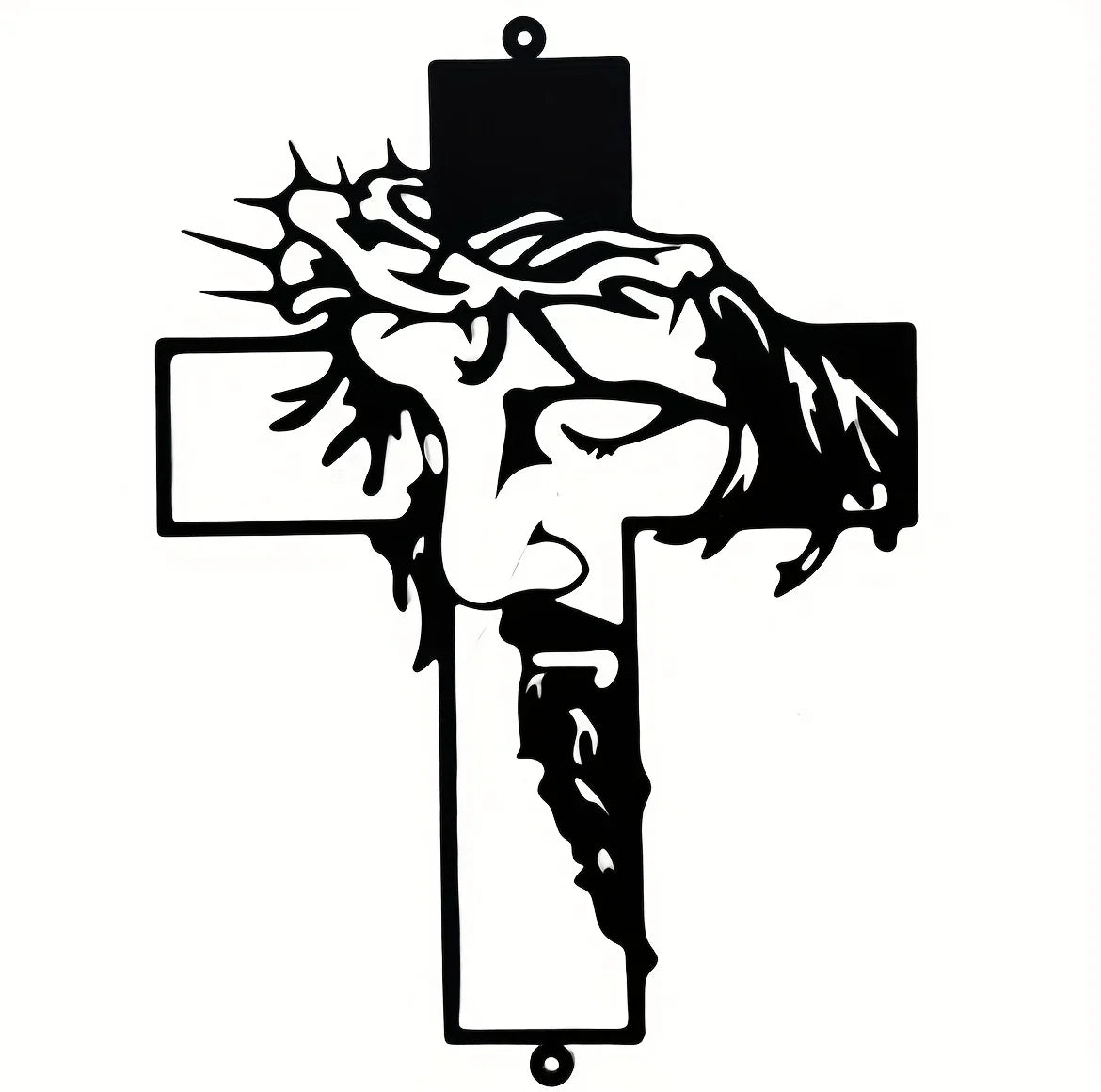 Elegant Metal Cross Wall Art for Home and Office