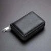 Slim RFID Blocking Card Holder Wallet with Zipper Coin Pocket