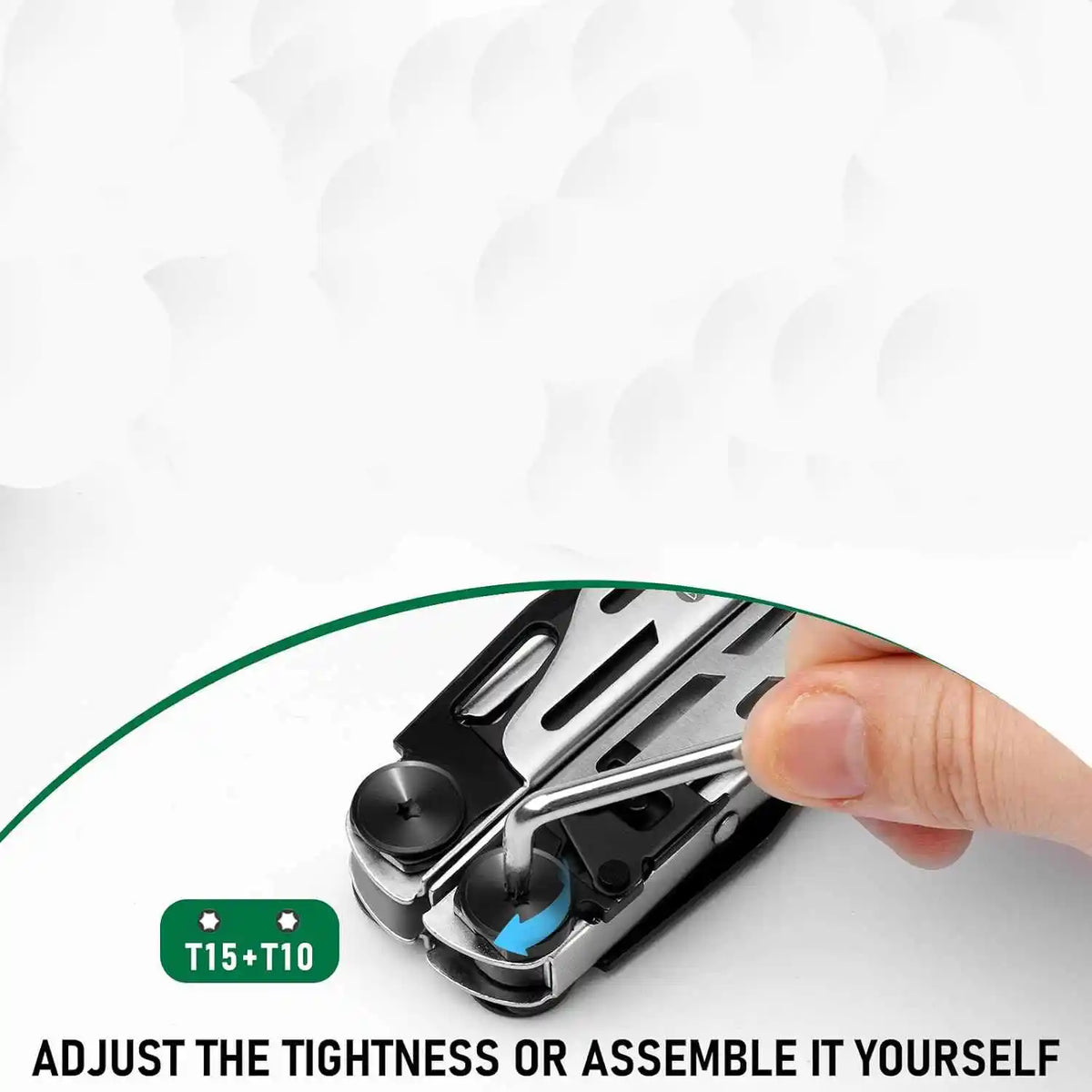 Folding Multi-Tool Pliers with 20-In-1 Functions