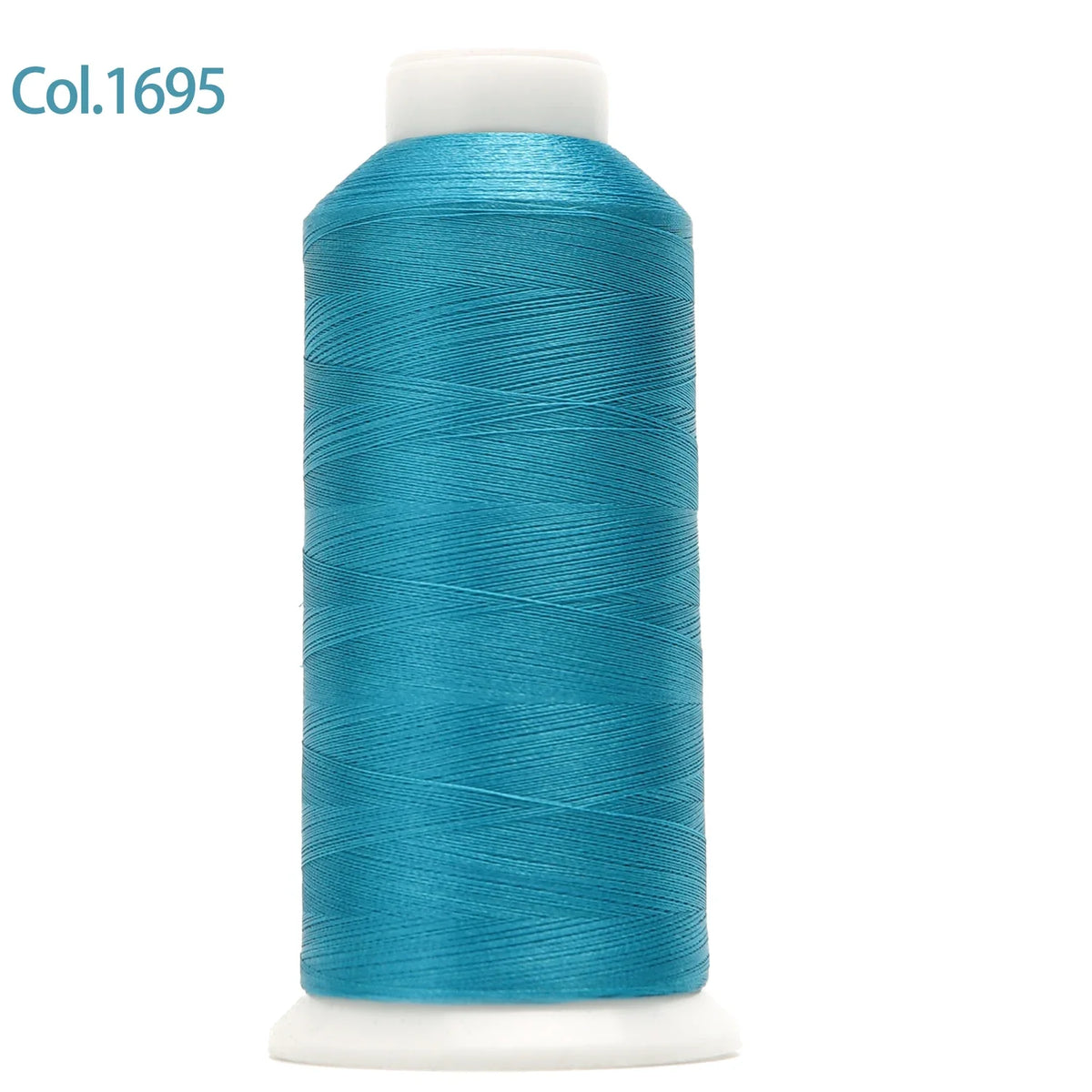 80-Color Polyester Embroidery Thread Set with Large 4000m Spools