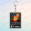 Radiohead Music Keychain Set with Song-Inspired Designs