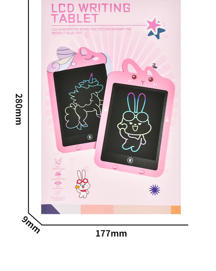 10.8-Inch Unicorn LCD Writing Tablet for Kids