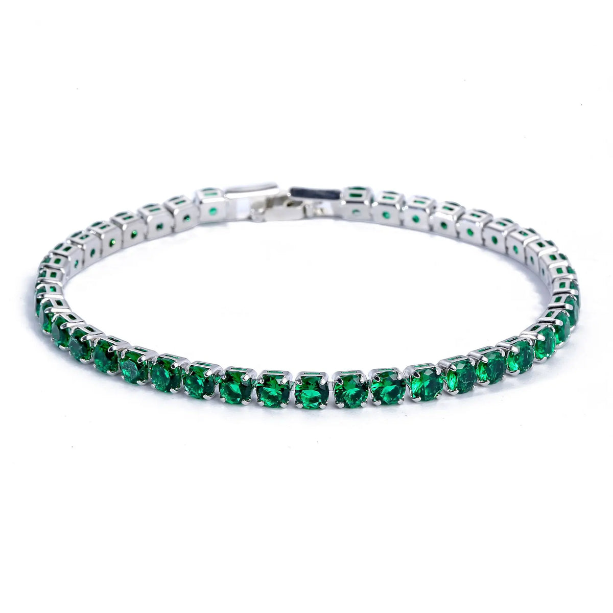 Elegant Cubic Zirconia Tennis Bracelet