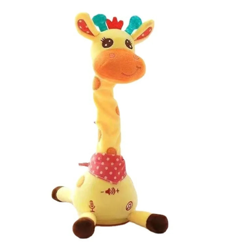 Interactive Dancing and Talking Giraffe Plush Toy with Music