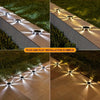 Set of 4 Waterproof Solar Landscape Lights