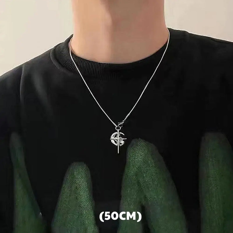 Double-Layer Star Pendant Necklace