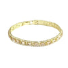 14K Gold Plated Tennis Bracelet with Cubic Zirconia