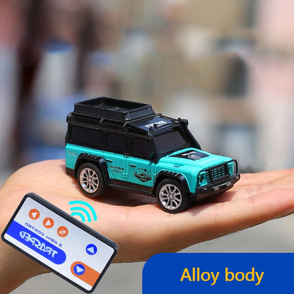Mini Alloy RC Car with Trailer